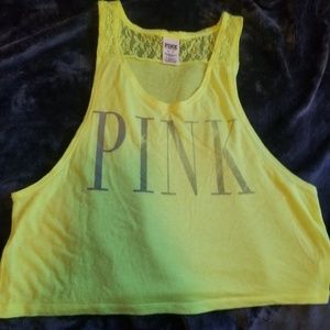 Victorias secret pink tank top